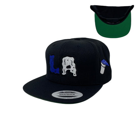 Los Angeles Shroom (Blue) Snapback Hat