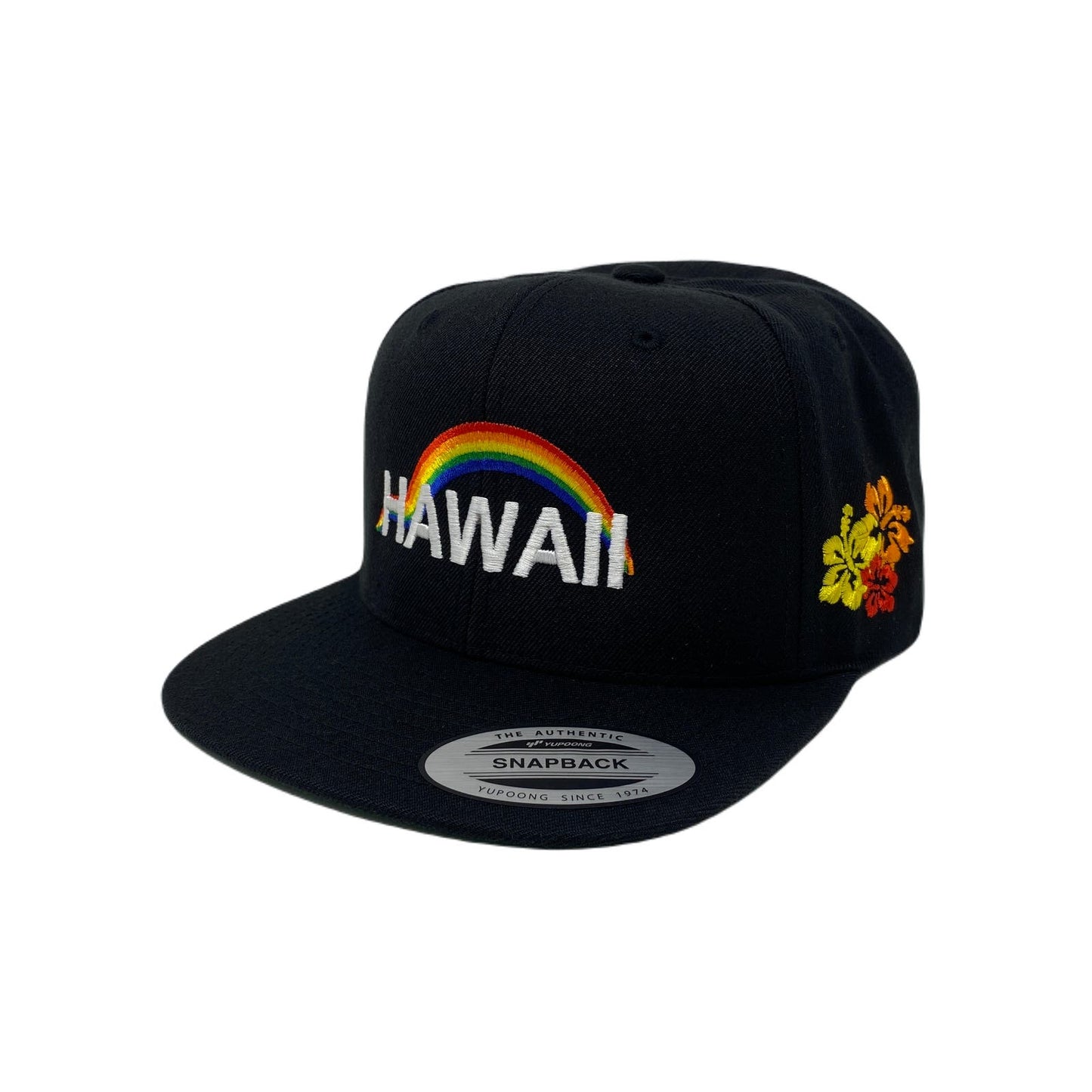 Hawaii Rainbow Snapback Hat