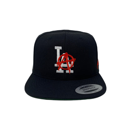 Los Angeles LA Anarchy Bloody Hands Snapback Hat