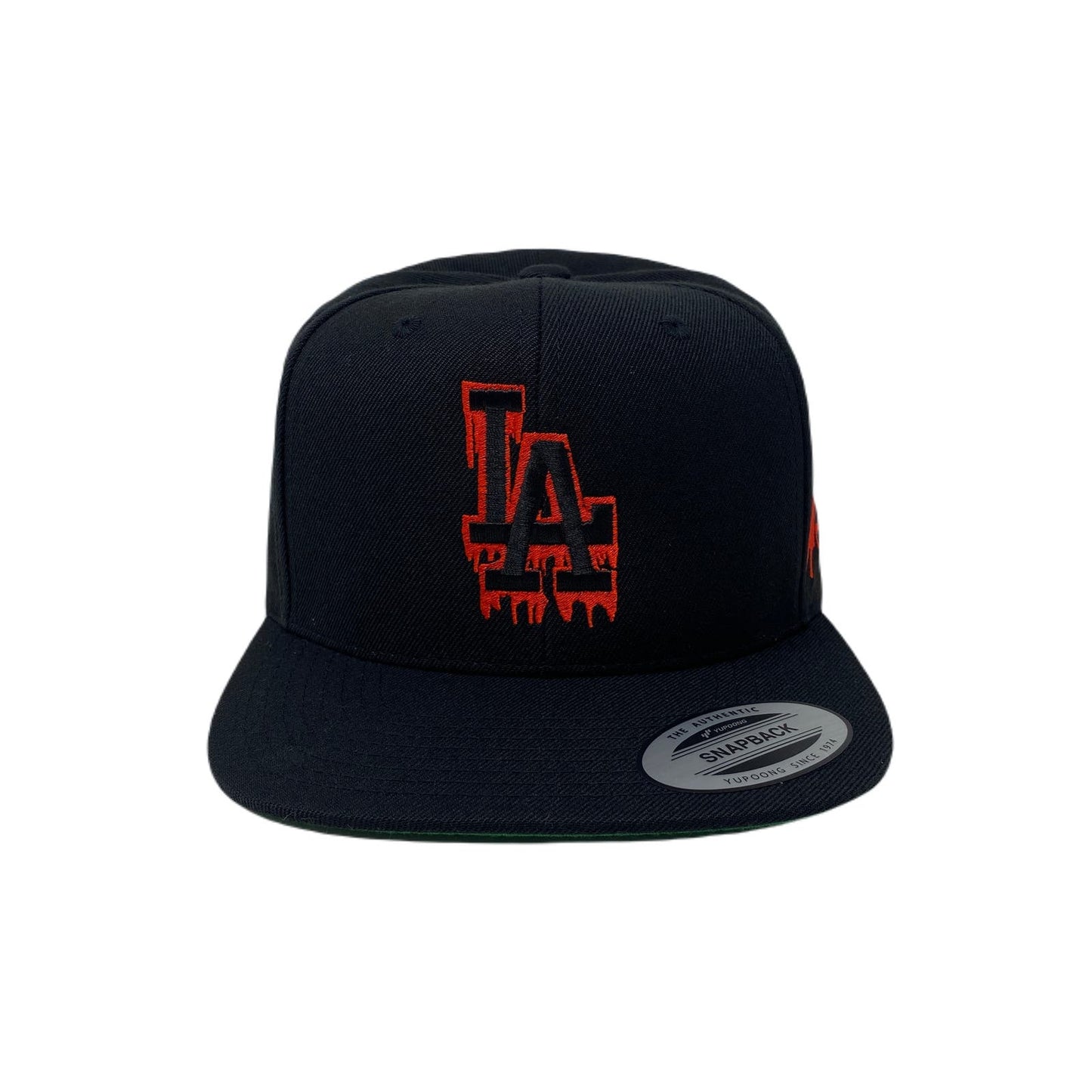 Los Angeles Drip (Red) Hands Snapback Hat