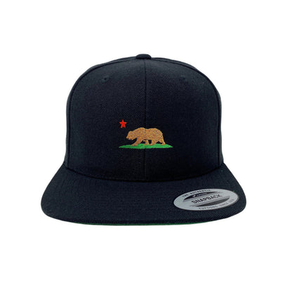 California Republic Bear Snapback Hat