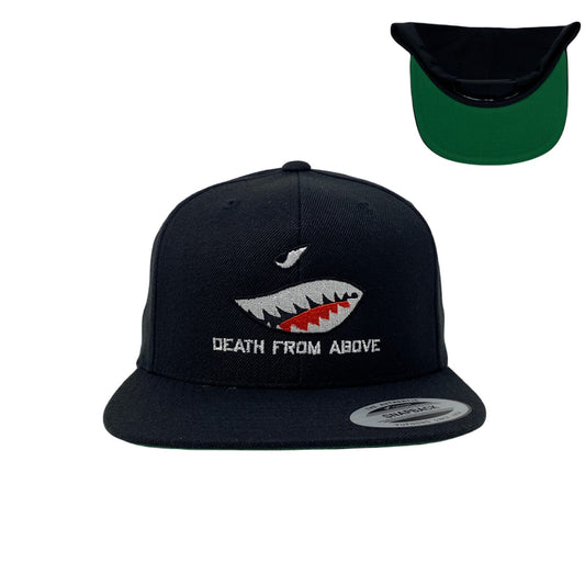 Shark Teeth Snapback Hat