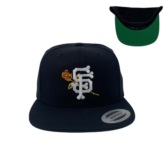 SF Golden Rose Snapback Hat