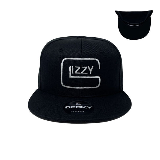 Glizzy Snapback Hat All Black