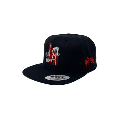 Los Angeles Bone Drip Snapback Hat