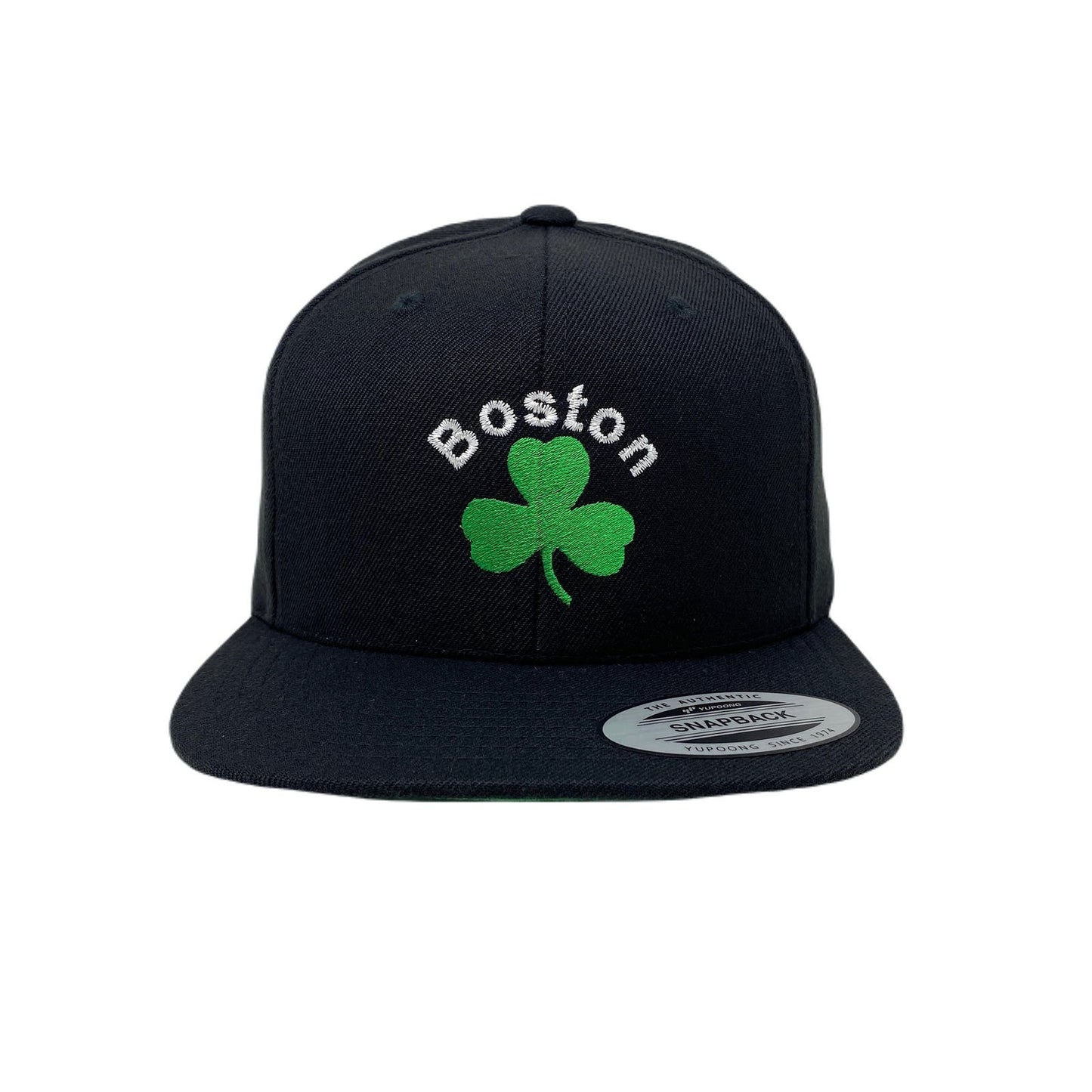 Boston Shamrock Snapback Hat