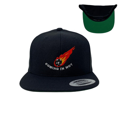 Asteroid Coming In Hot Comet Snapback Hat