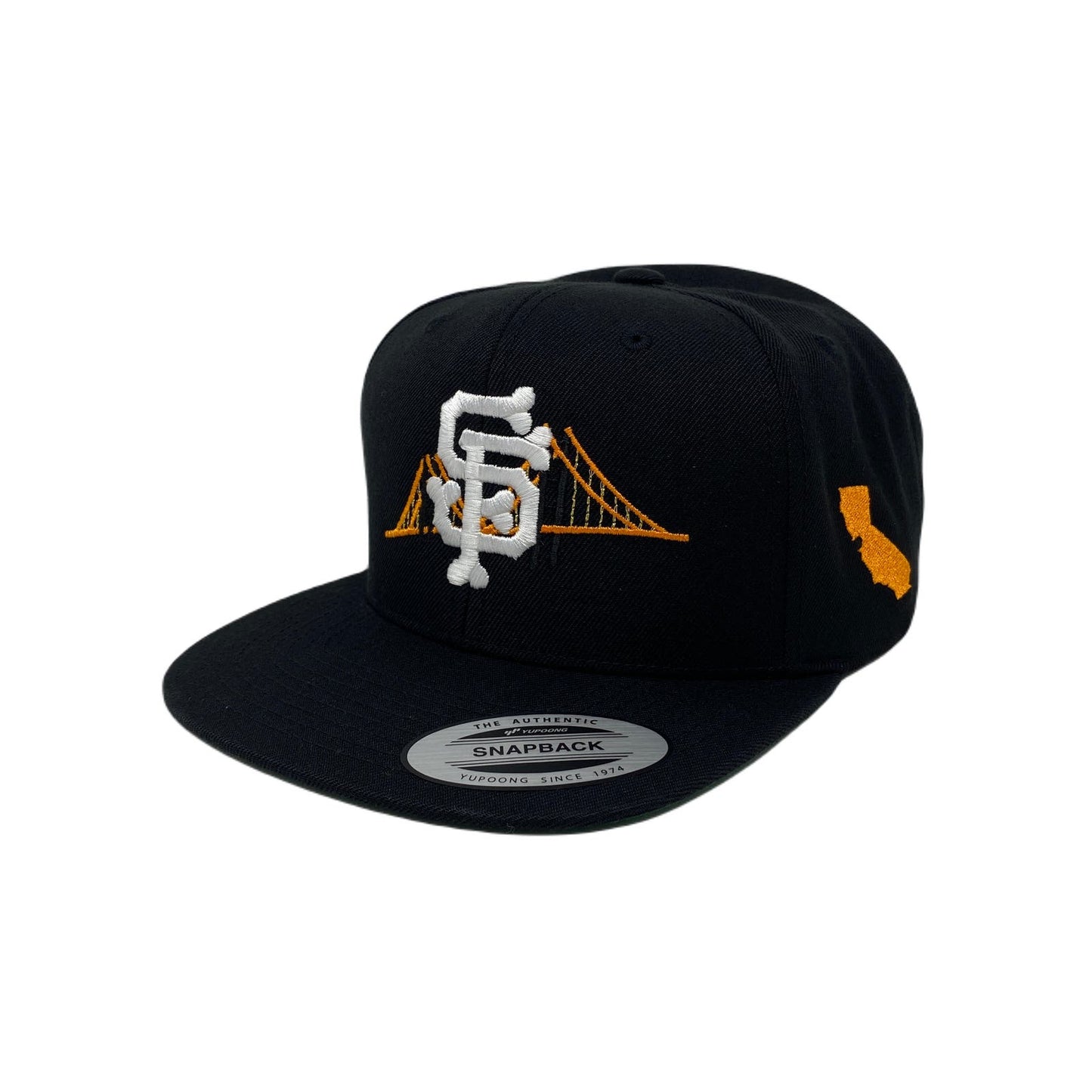 San Francisco Bone Bridge Snapback Hat