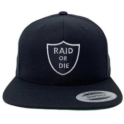 Raid or Die Snapback Hat