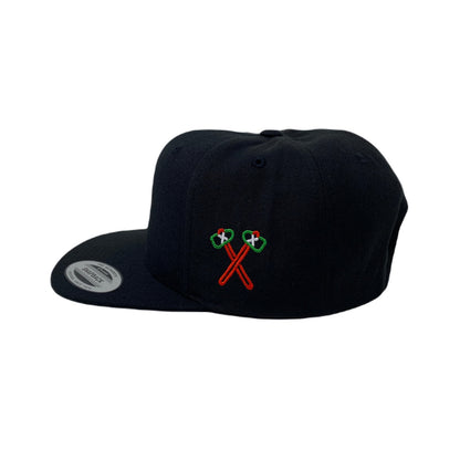 Indian RED Feathers Tomahawk Snapback Hat