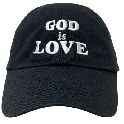 God Is Love Dad Hat