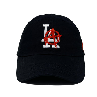 Los Angeles LA Anarchy Bloody Hands Slouch Dad Hat