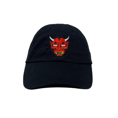 Oni Mask Red Dad Hat