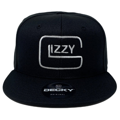 Glizzy Snapback Hat All Black