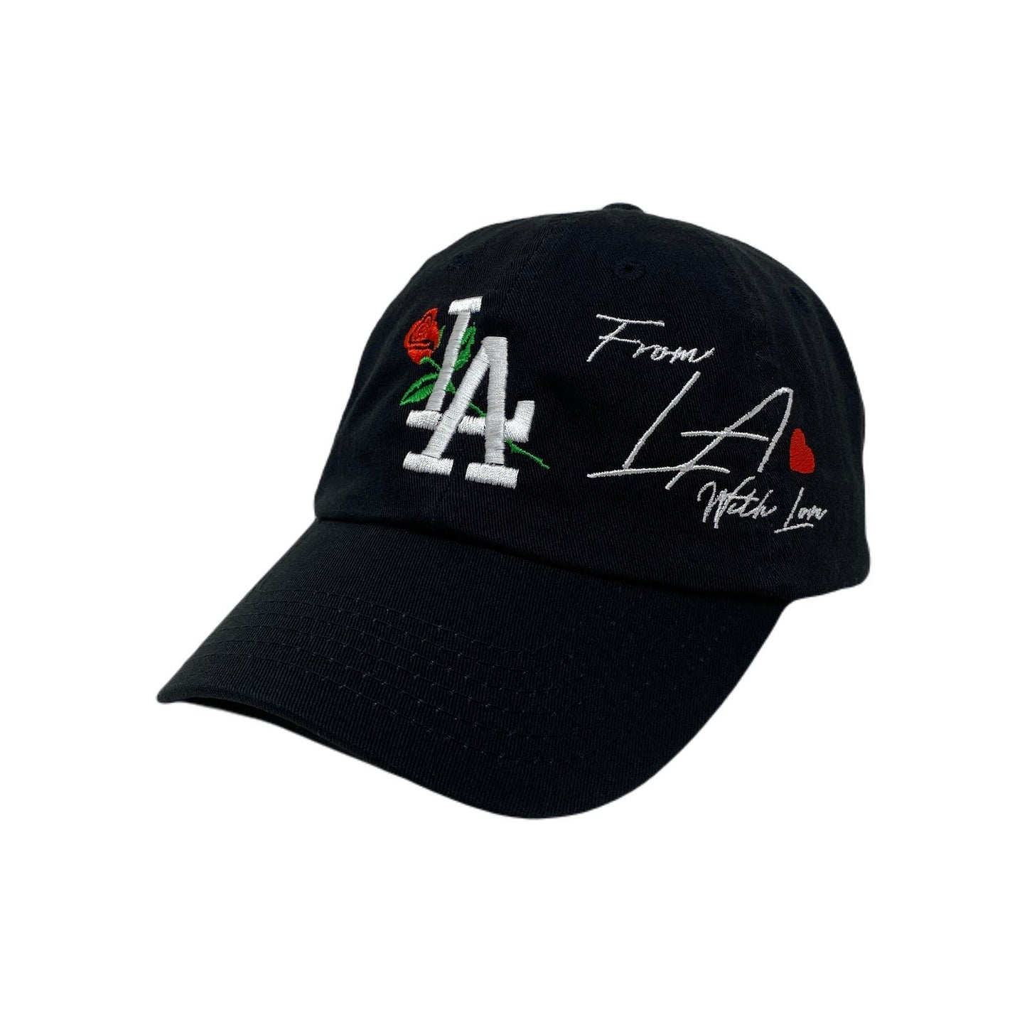 Los Angeles Rose With Love Dad Hat