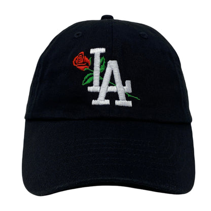 Los Angeles Rose White Dad Hat