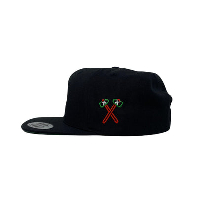 Indian Feathers Tomahawk Snapback Hat