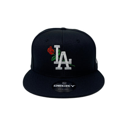 Los Angeles LA Laugh Now Cry Later WHT Masks Snapback Hat