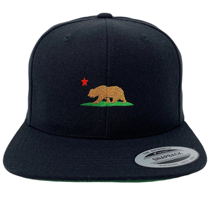 California Republic Bear Snapback Hat
