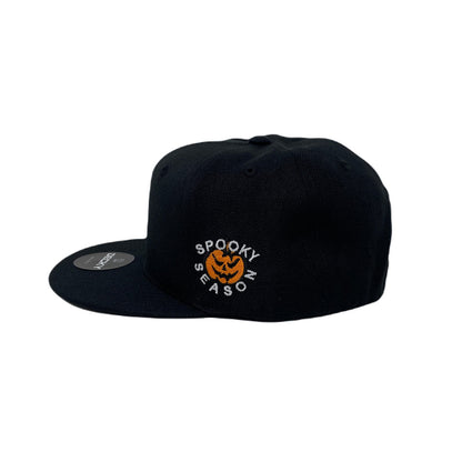 Los Angeles Ghost Snapback Hat All Black