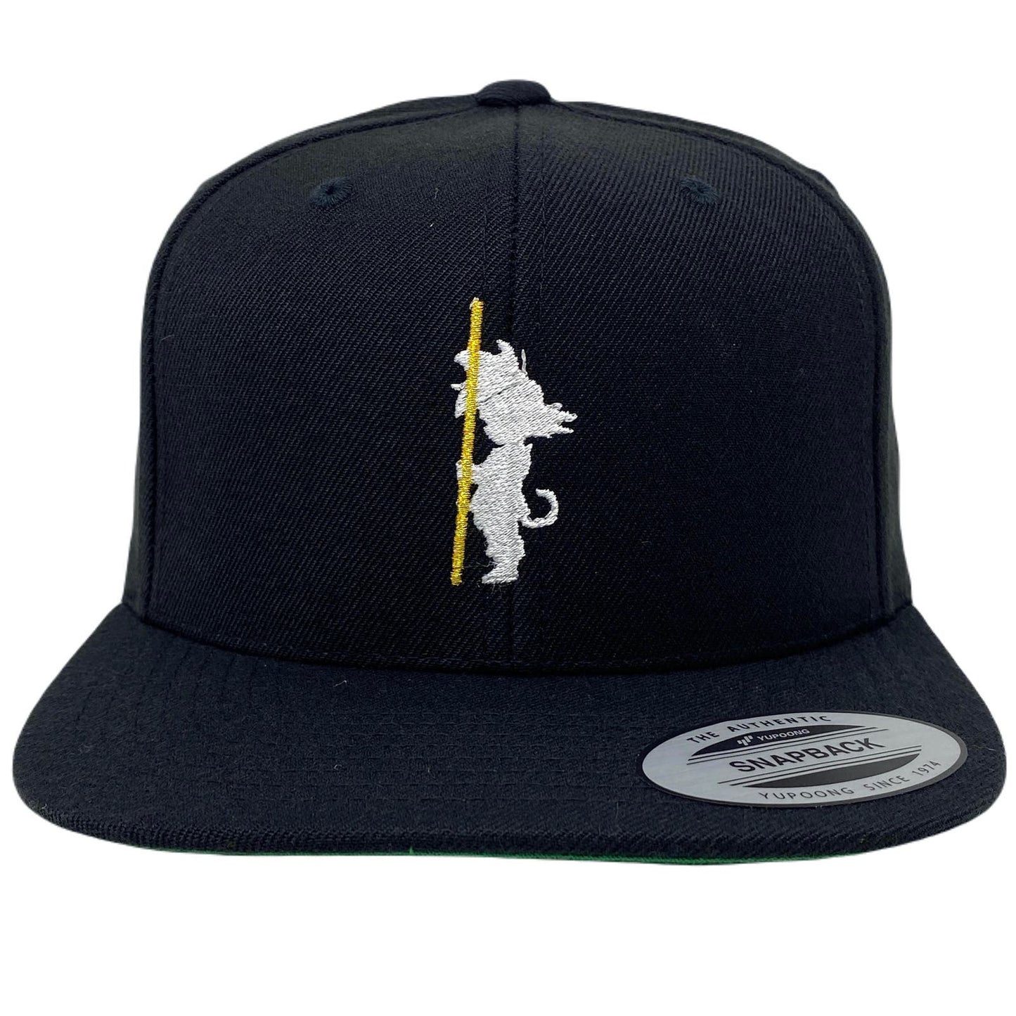 Anime Silhouette Staff Snapback Hat