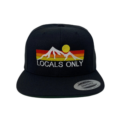 Locals Only Snapback Hat