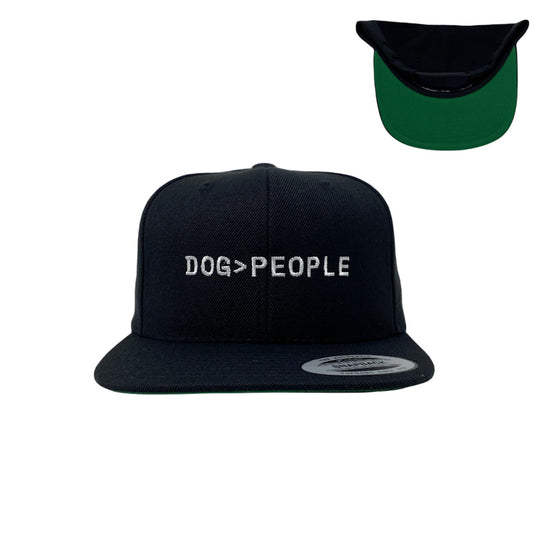 Dogs Over People Snapback Hat