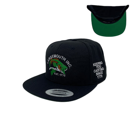 Largemouth INC. Snapback Hat