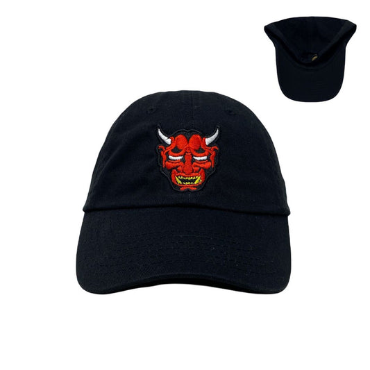 Oni Mask Red Dad Hat