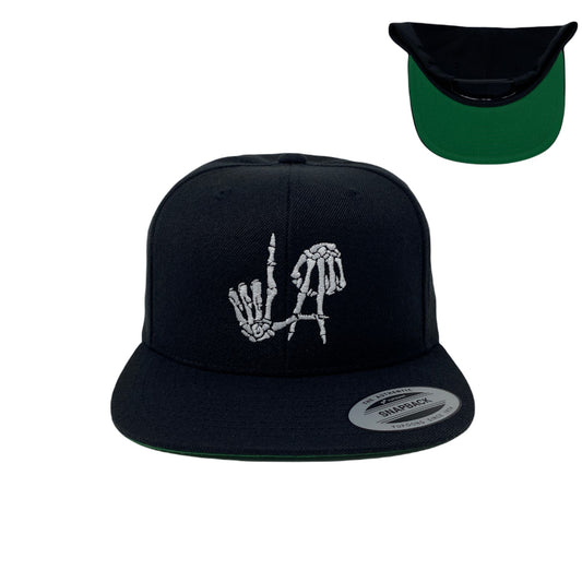 Los Angeles Bones Snapback Hat