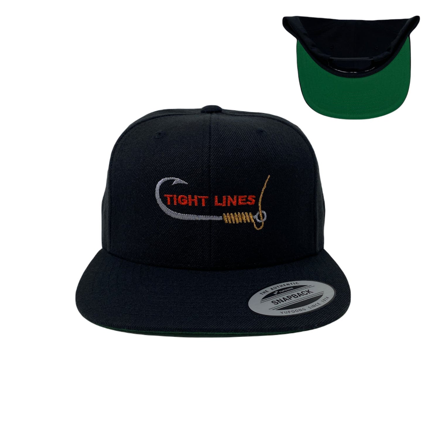 Tight Lines Snapback Hat