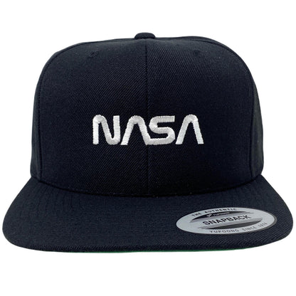 Space White Snapback Hat