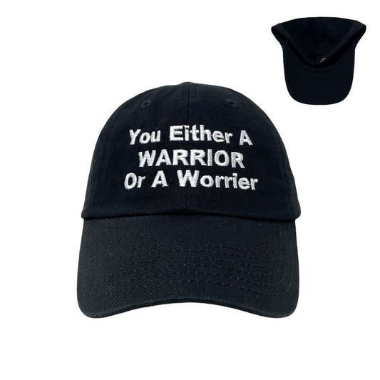 WARRIOR Or Worrier Dad Hat