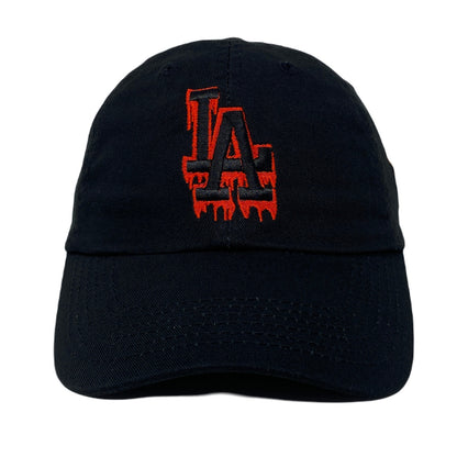Los Angeles LA Halloween Blood Drip Red (Mask) Dad Hat