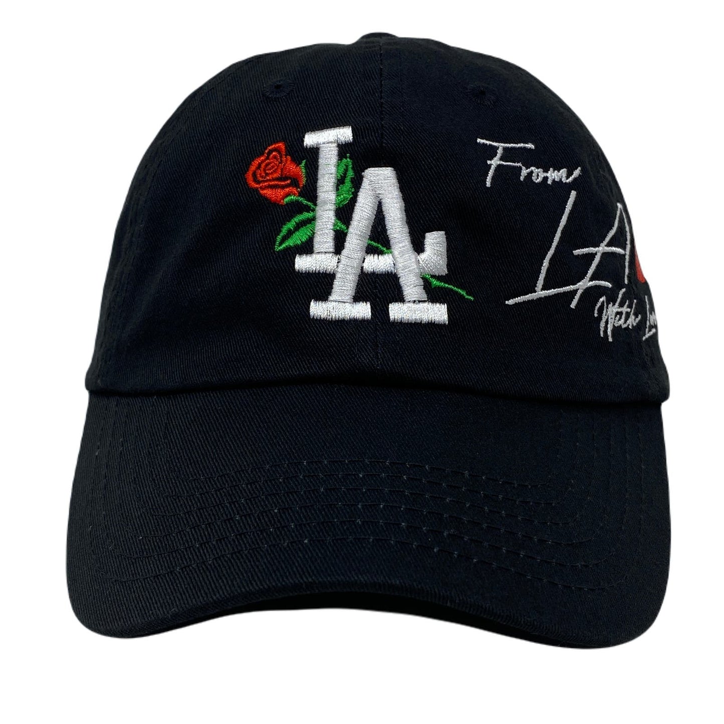 Los Angeles Rose With Love Dad Hat