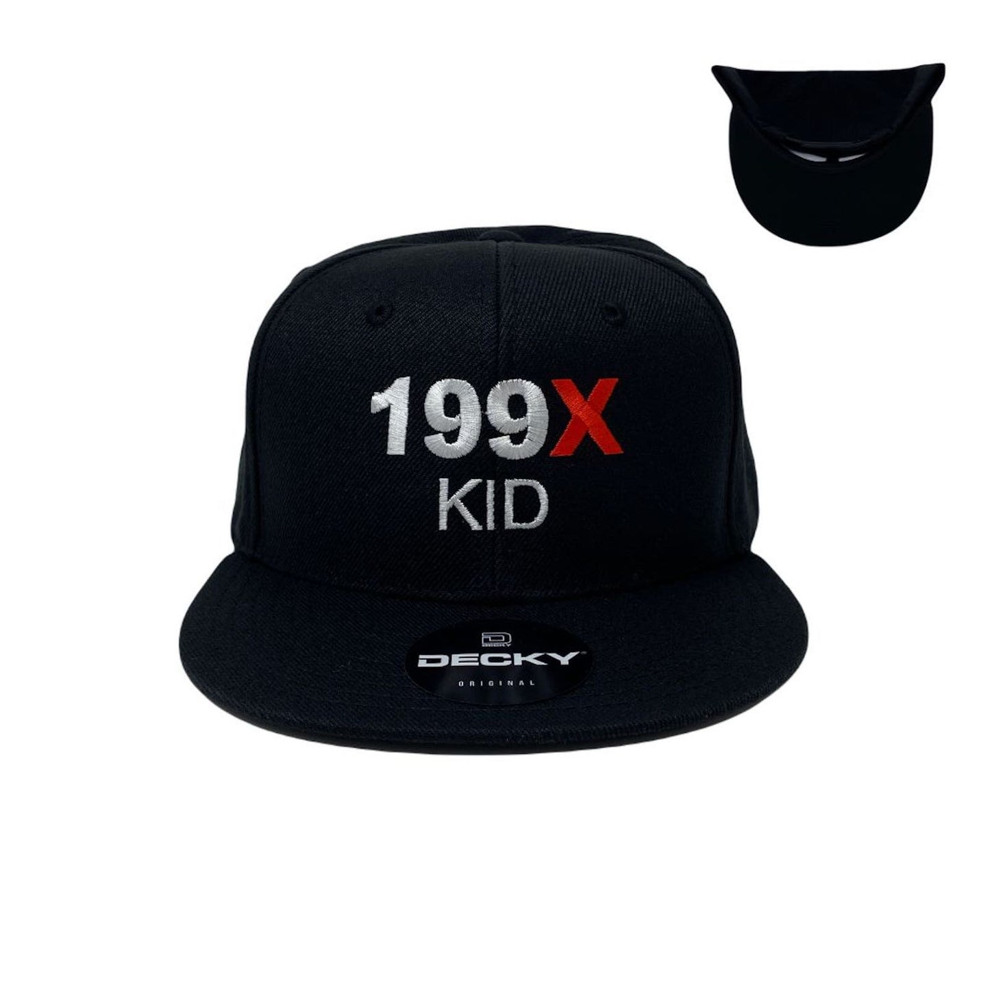 199X Kid Snapback Hat All Black