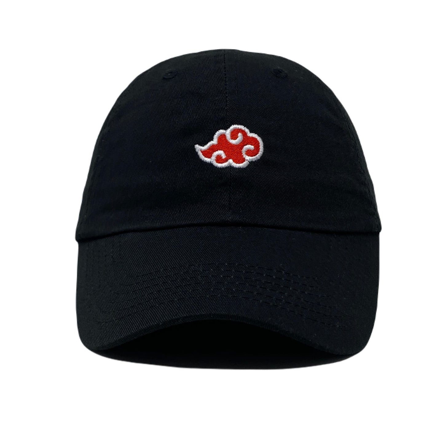 Red Embroidered Mini Cloud Dad Hat