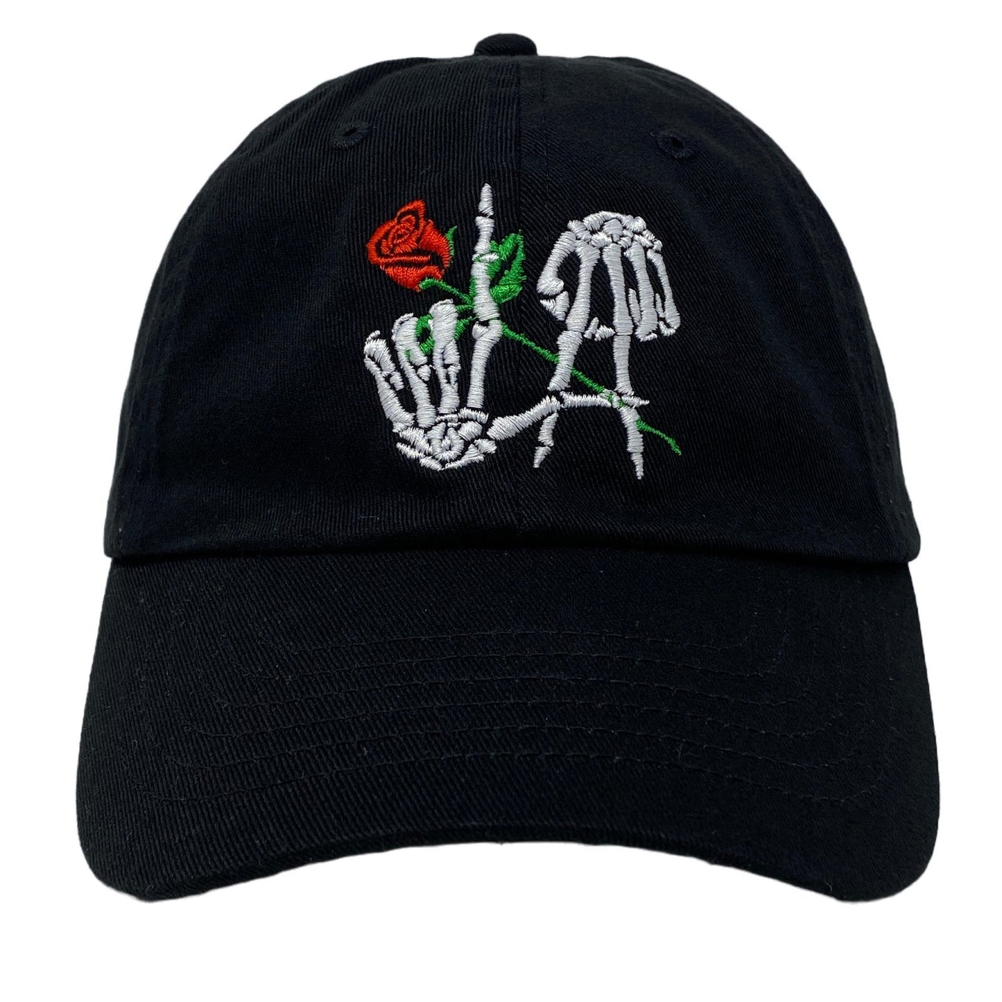 Los Angeles Bone Rose Dad Hat