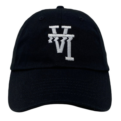 Los Angeles LA Wavy Upside Down Dad Hat