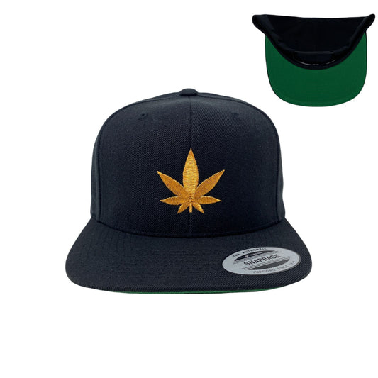 Plant Life Bronze Leaf Snapback Hat