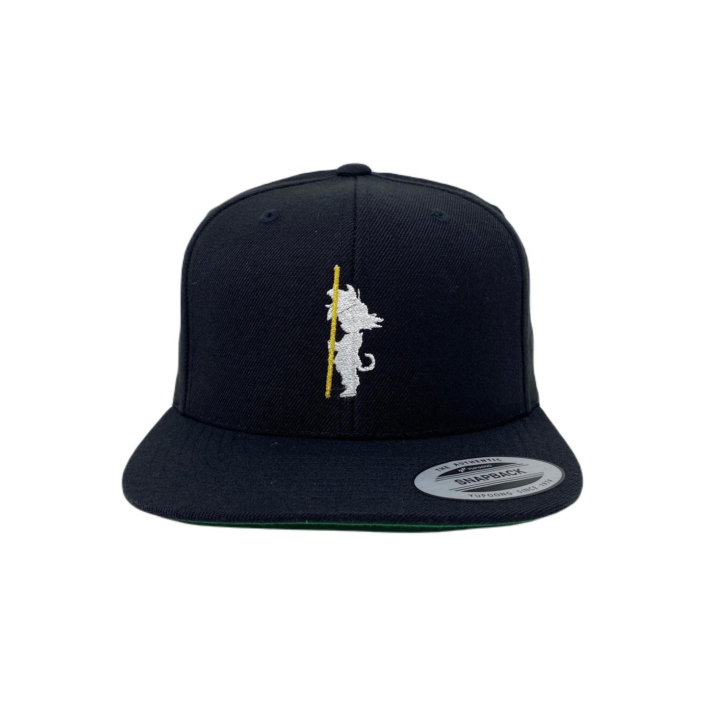 Anime Silhouette Staff Snapback Hat